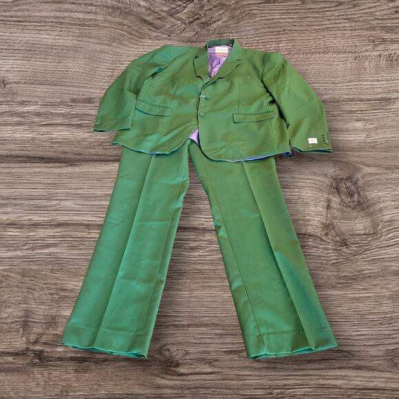 NWT Opposuits Men’s Glorious Green Suit 2 Button Jacket Size 52 - Picture 3 of 8